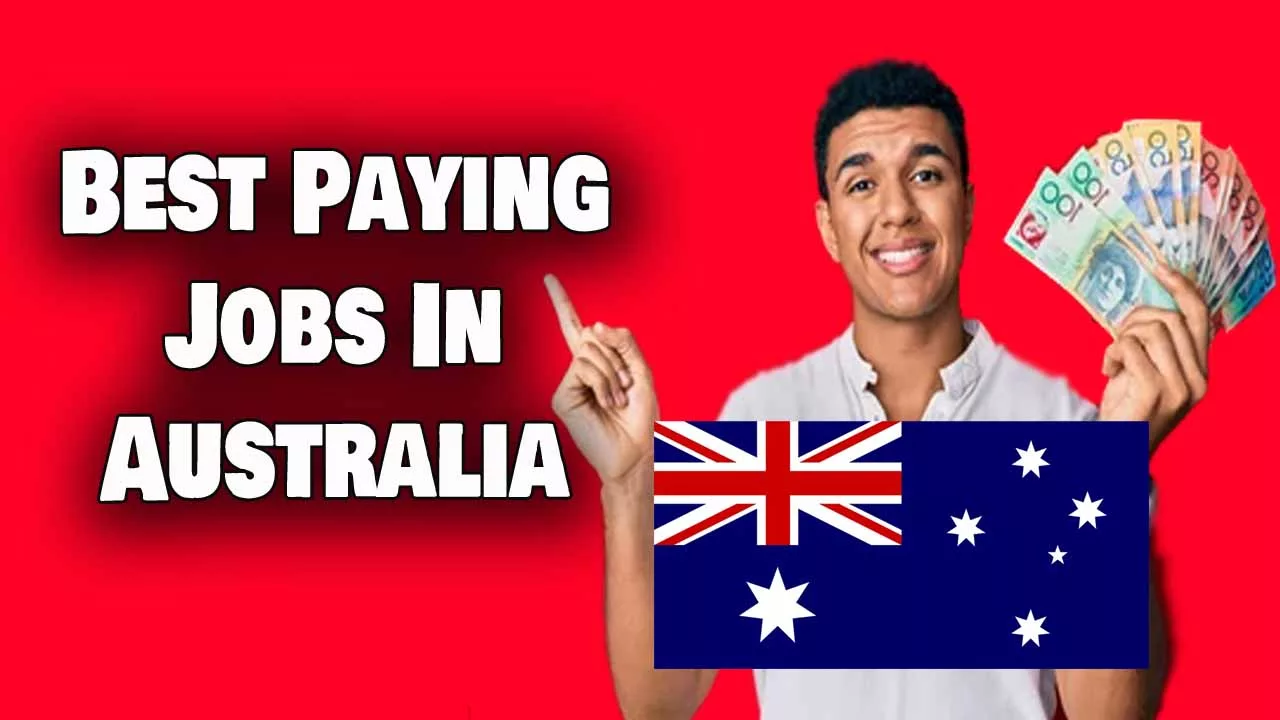 Best Paying Jobs In Australia