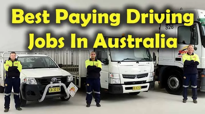 Best Paying Driving Jobs Australia
