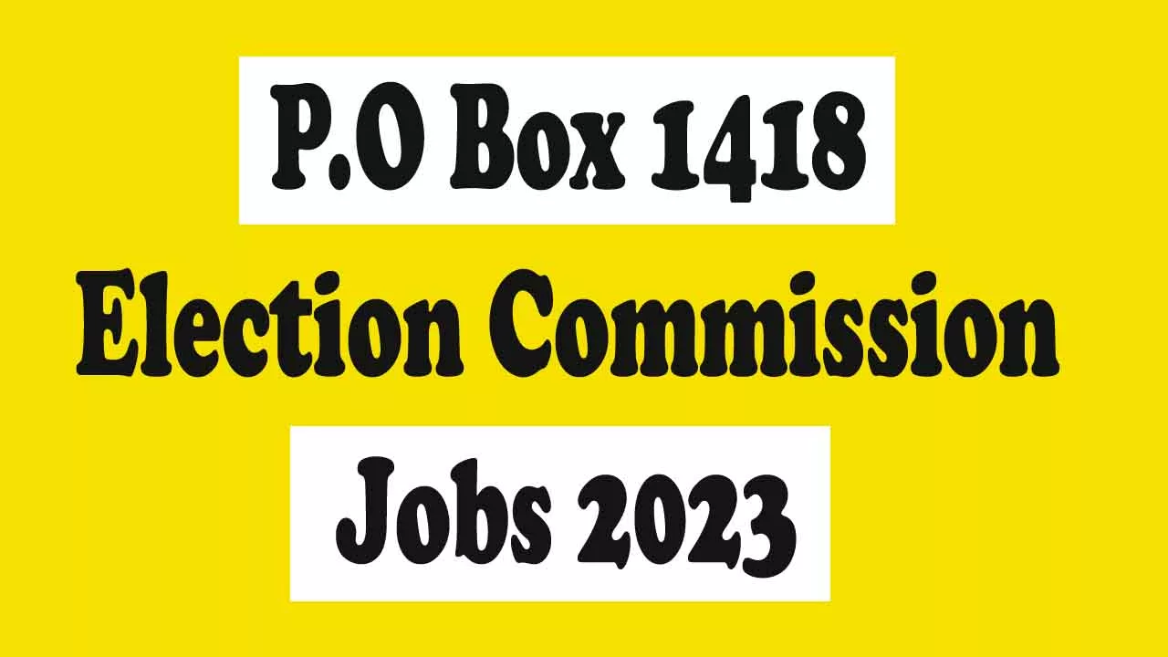 PO Box 1418 GPO Islamabad Jobs 2023