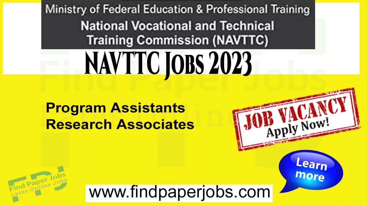 NAVTTC Jobs 2023