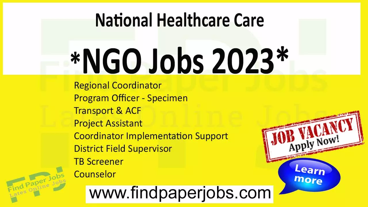 National Healthcare Care Jobs 2023