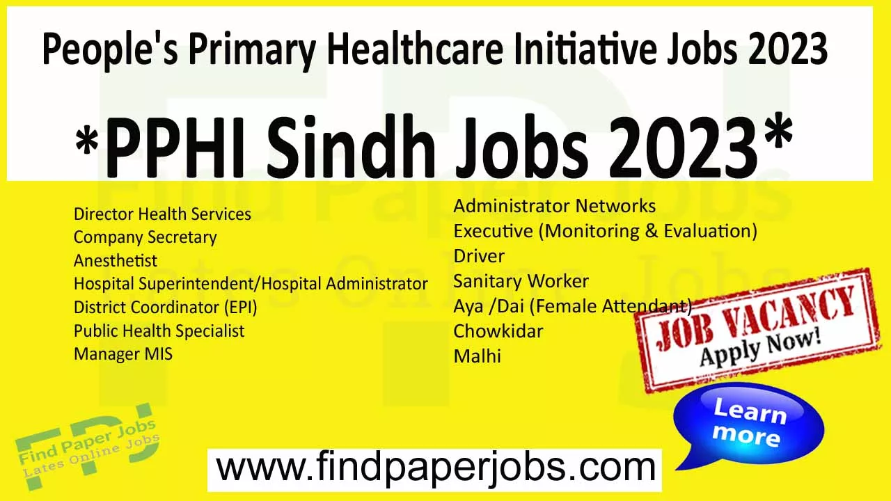 Jobs In People’s Primary Healthcare Initiative