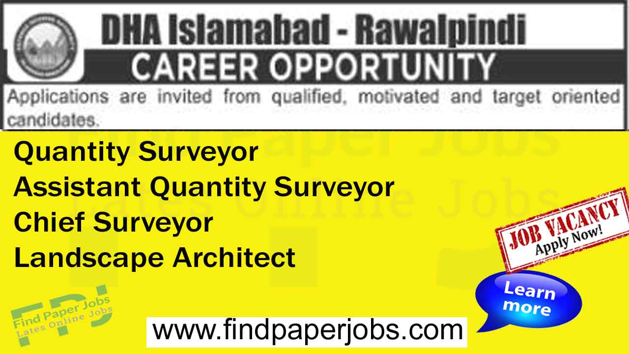 DHA Islamabad - Rawalpindi Jobs September 2023