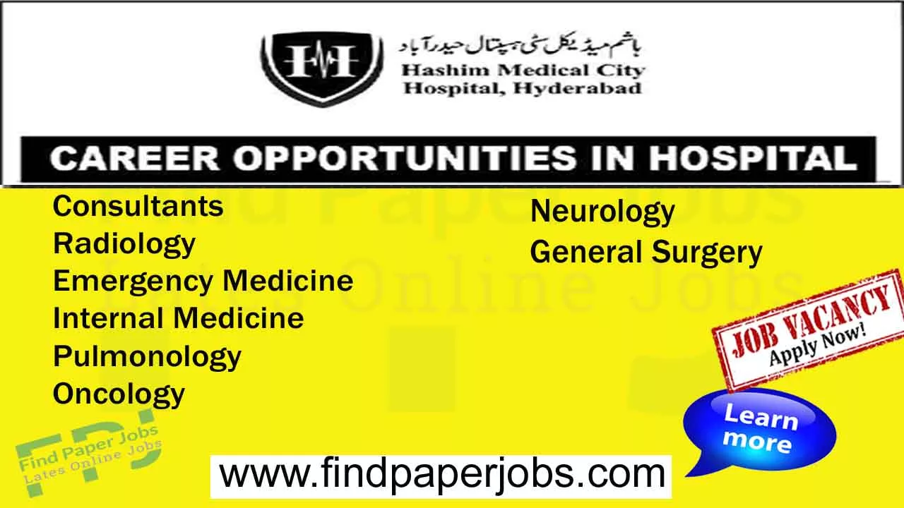 Jobs In Hashim Medical City Hospital Hyderabad 2023