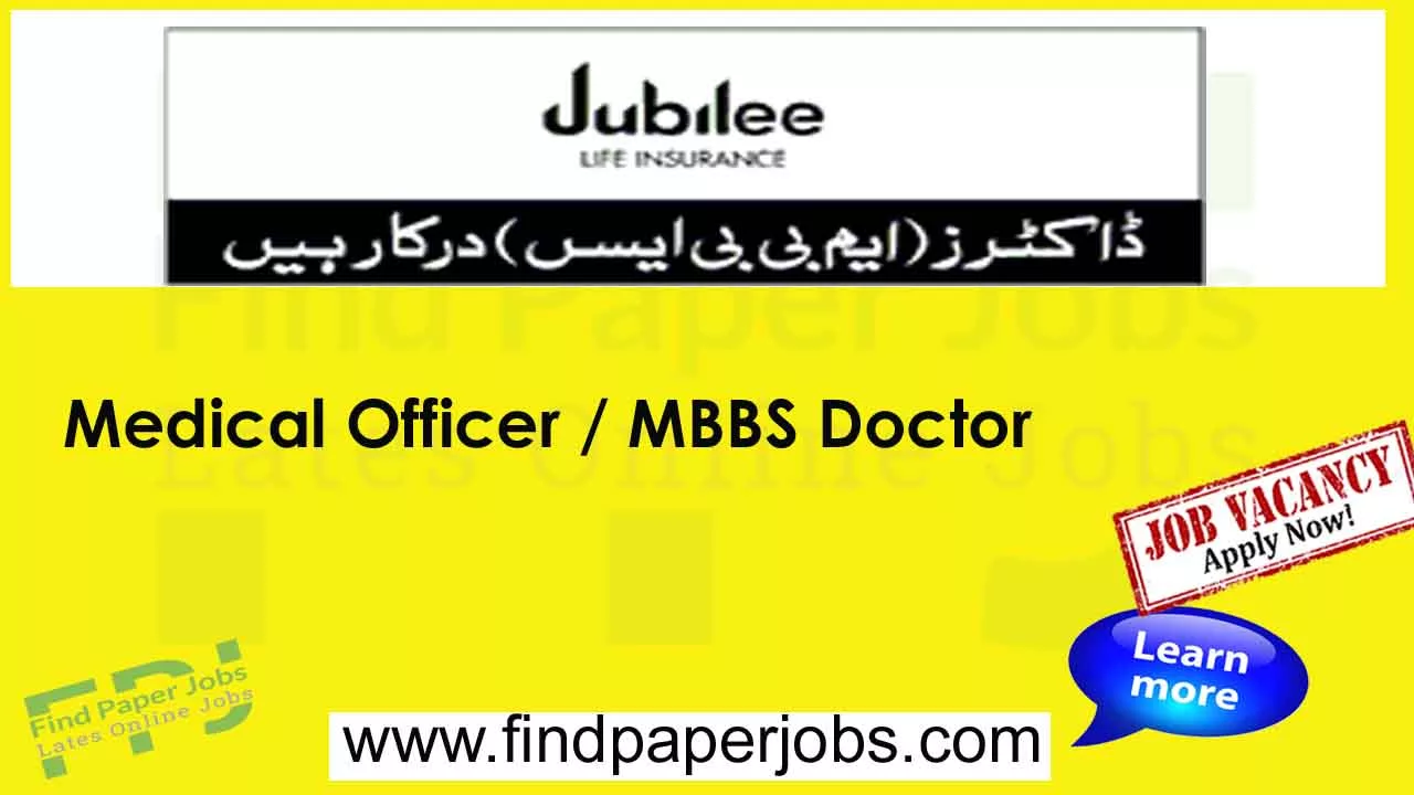 Jubilee Life Insurance Lahore Jobs 2023