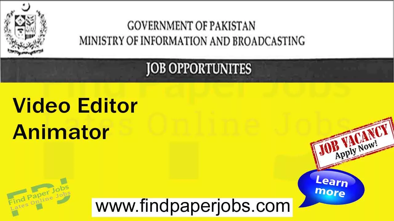 Ministry of Information and Broadcasting Islamabad Jobs 2023