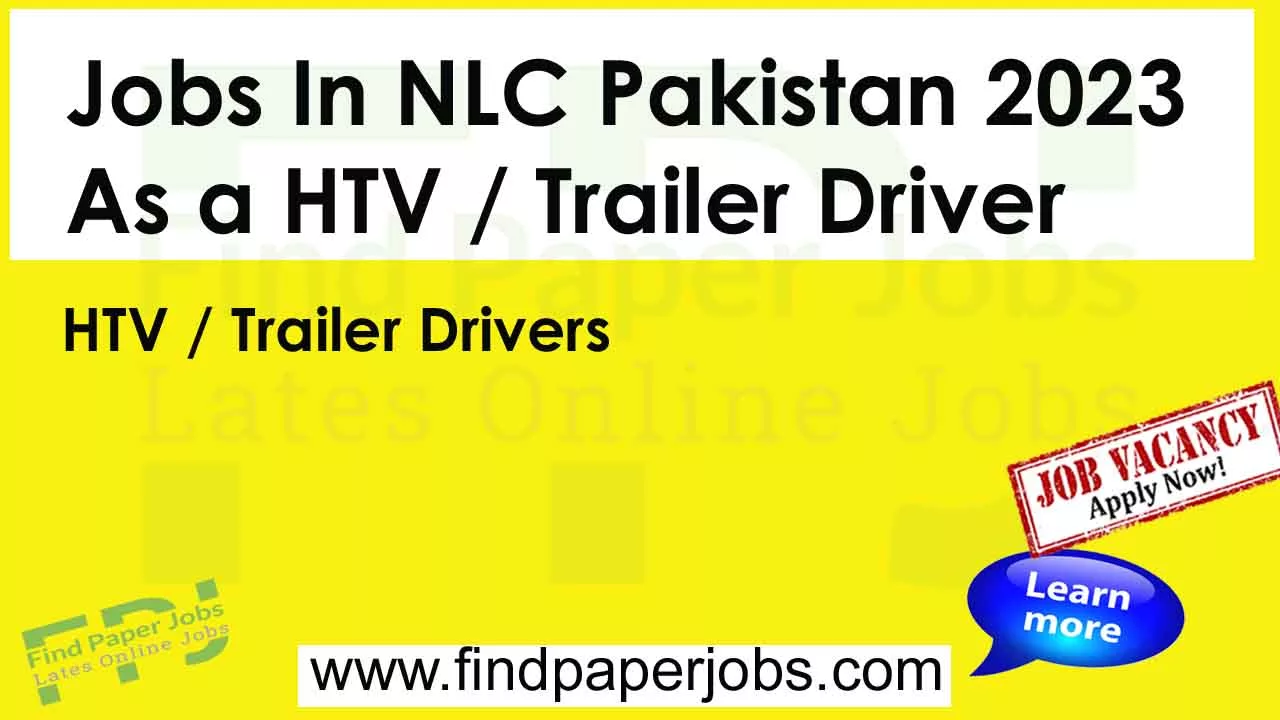 NLC Pakistan Jobs 2023