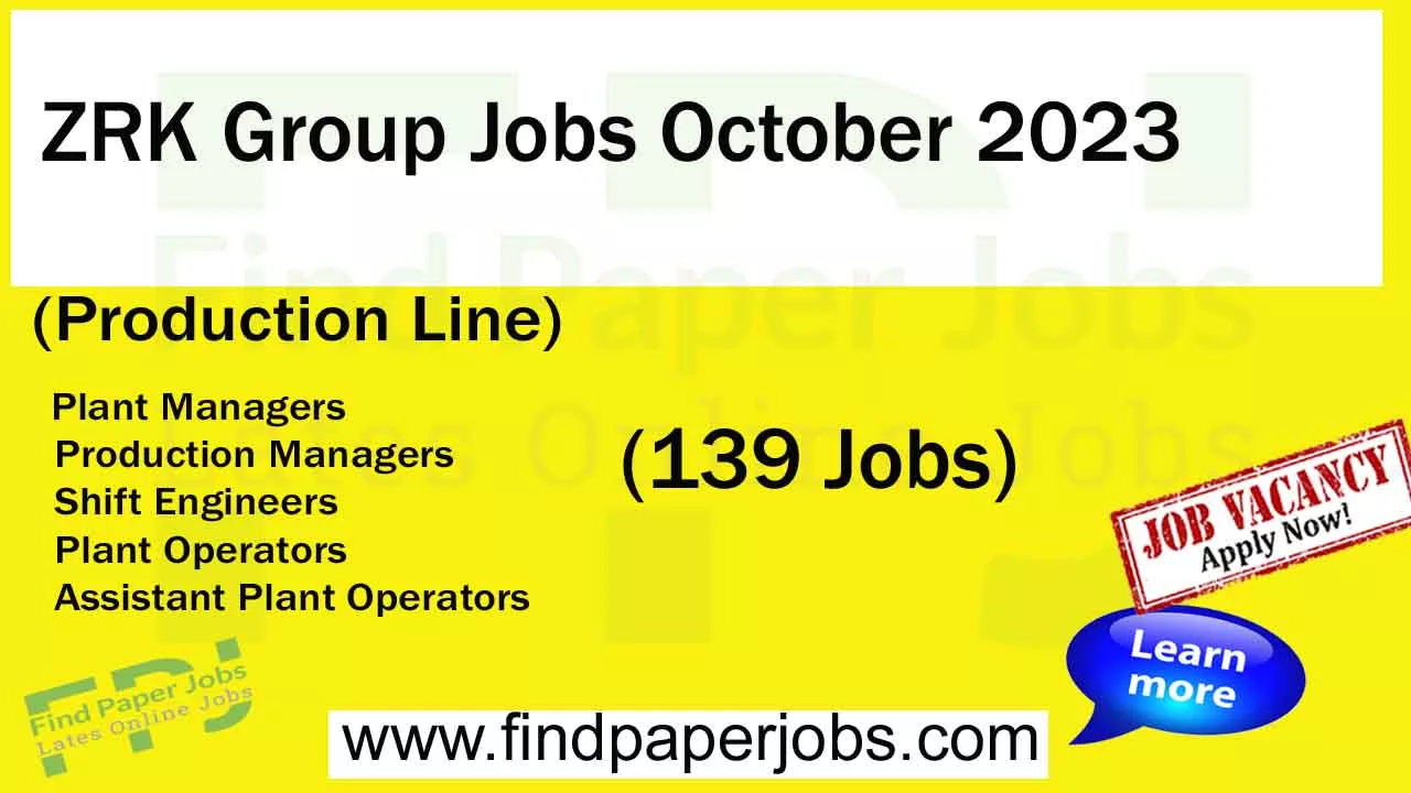 ZRK Group Jobs 2023