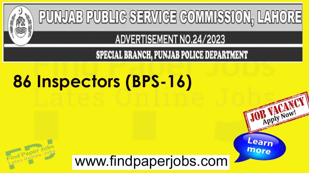 Punjab Police Jobs November 2023