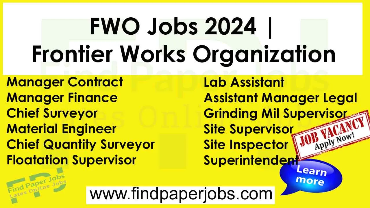 FWO Jobs 2024