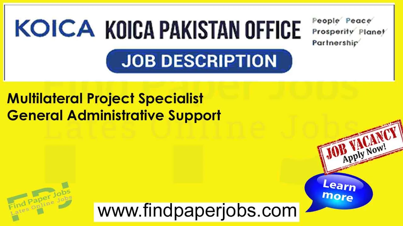 KOICA Pakistan Office Islamabad Jobs 2024