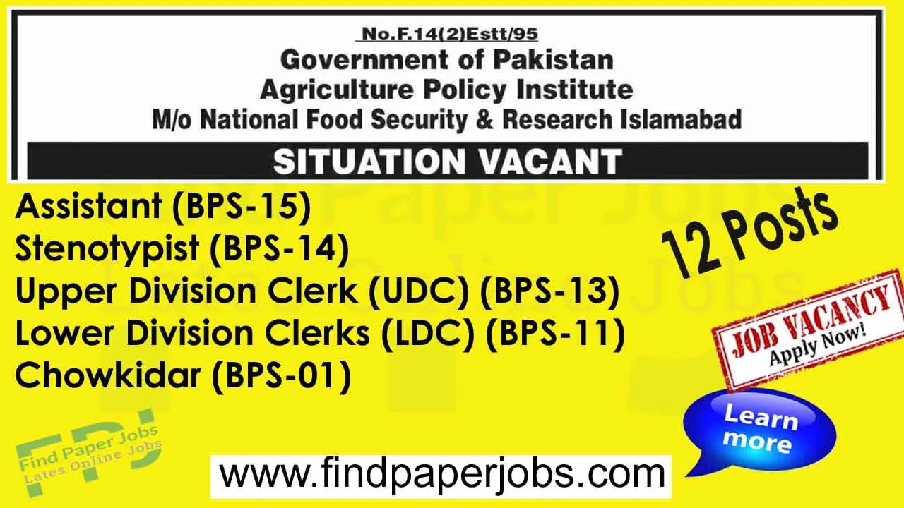 Ministry of National Health Services Regulations and Coordination Jobs 2024