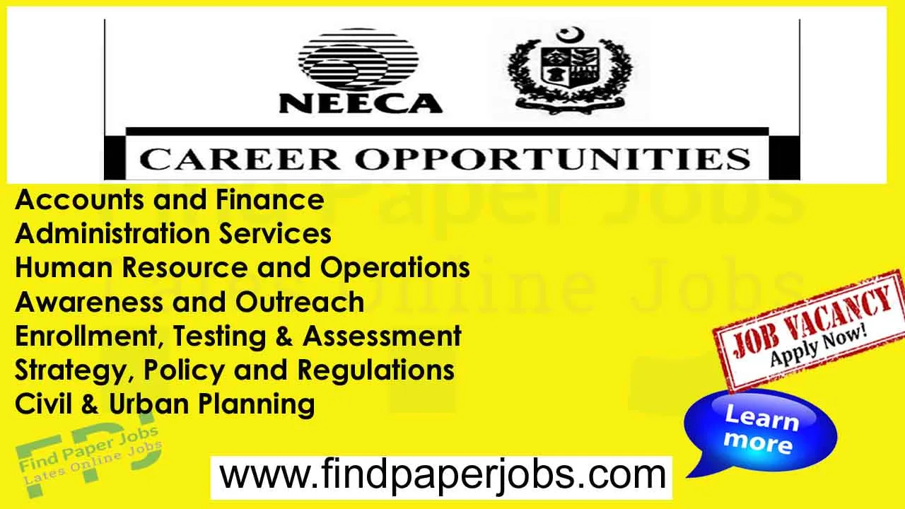 NEECA Islamabad Jobs 2024