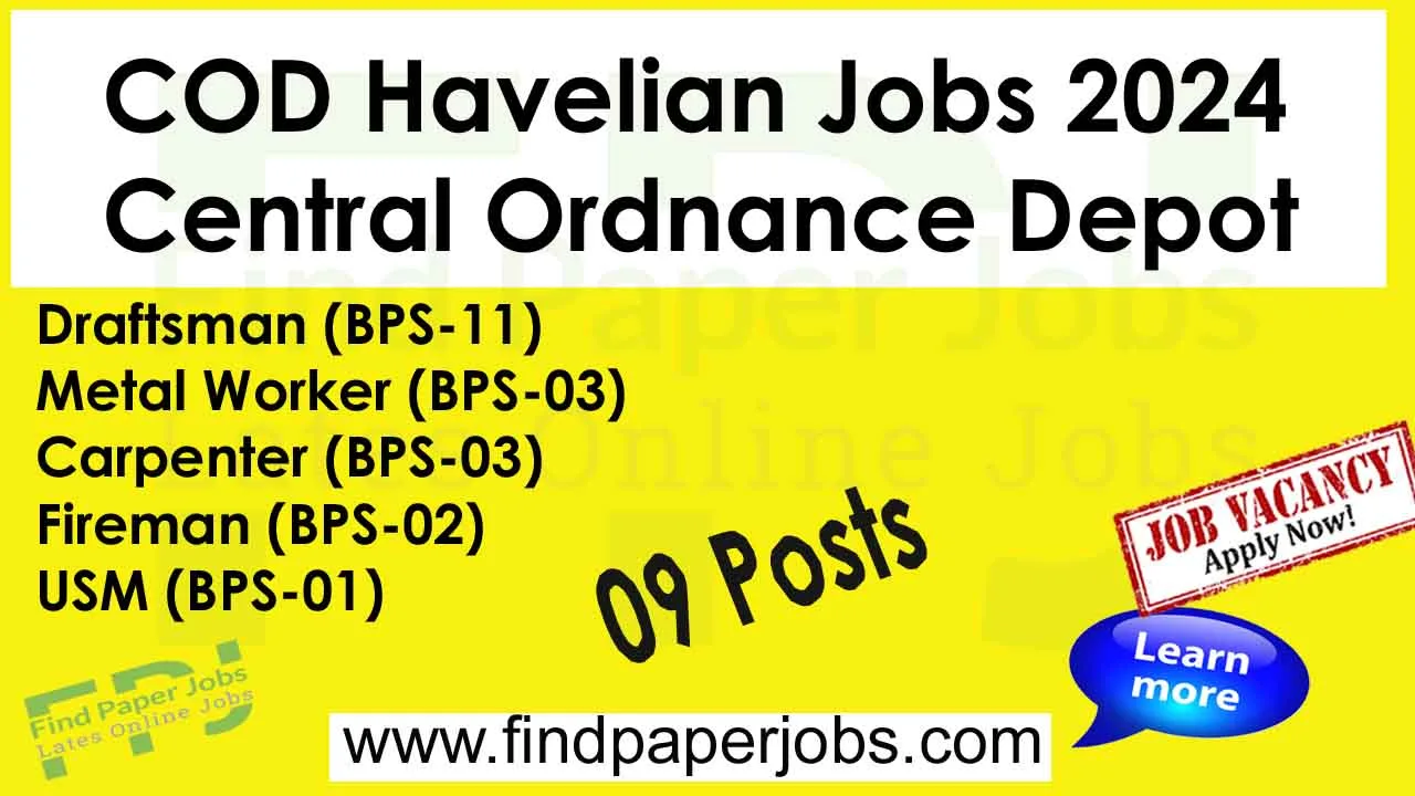 COD Havelian Jobs 2024