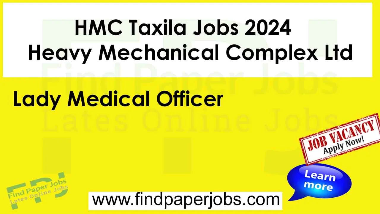 HMC Taxila Jobs 2024