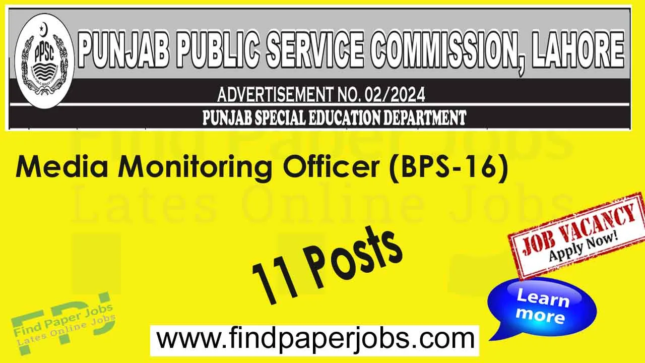 Information and Culture Department Punjab Jobs 2024