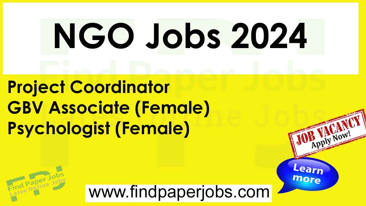 NGO Jobs 2024