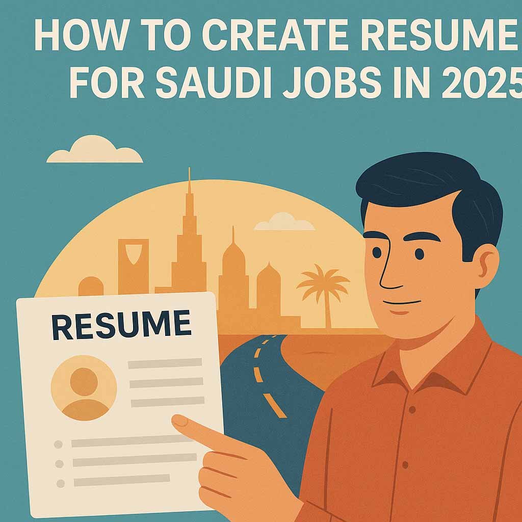 Create Resume for Saudi Jobs in 2025